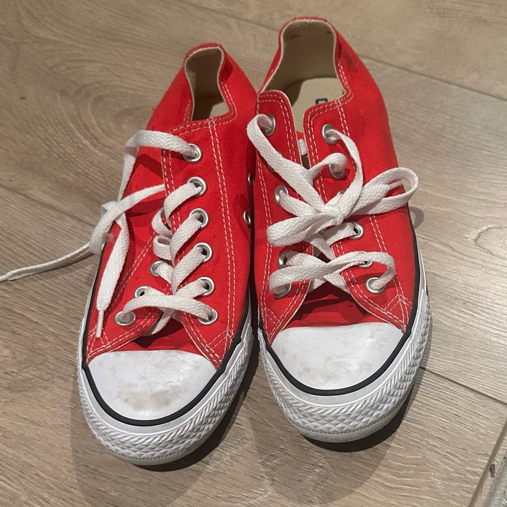 Women’s Red Converse Sneakers